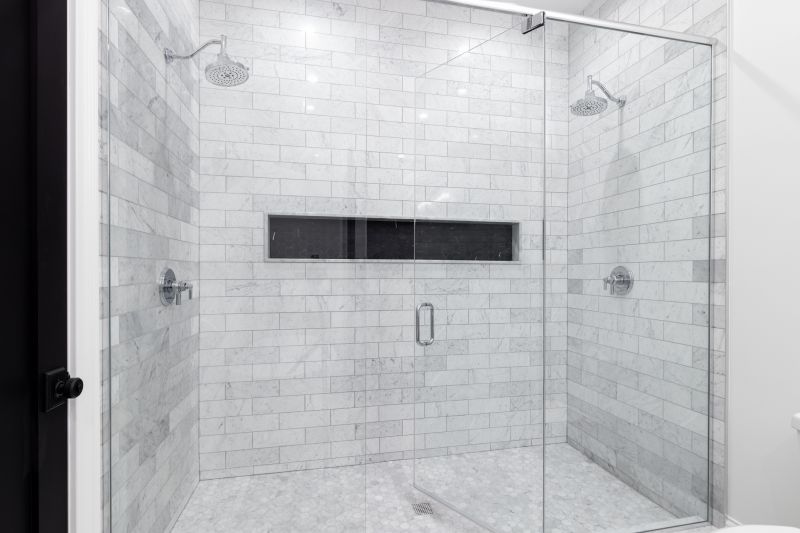 Walk-In Shower with Glass Door