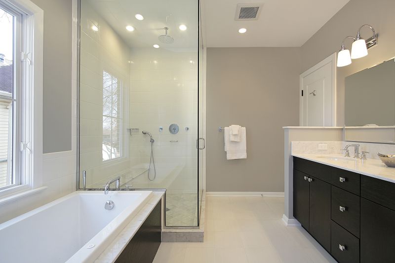 Luxury Shower with Built-In Niche